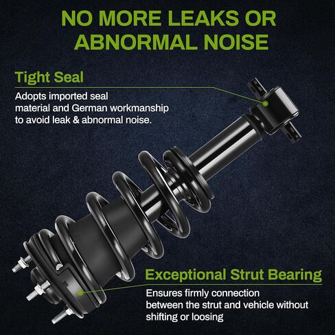 AUTOSAVER88 Front Pair Complete Quick Struts Compatible with 2007-2013 Chevy Silverado 1500, 2007-2013 GMC Sierra 1500 in Saudi Arabia