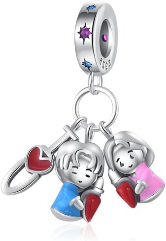 الصداقة الحيوان تتدلى سحر للأساور والقلائد المرأة الخرز سحر تتدلى 925 الفضة الاسترليني 5A الزركون مكعب، عيد الميلاد هدايا مجوهرات عيد الأم لها in Kuwait