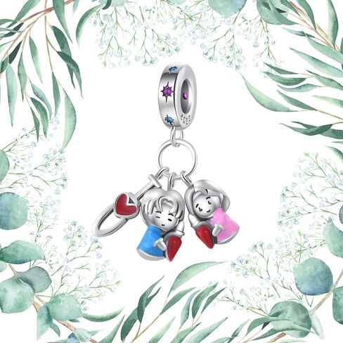 الصداقة الحيوان تتدلى سحر للأساور والقلائد المرأة الخرز سحر تتدلى 925 الفضة الاسترليني 5A الزركون مكعب، عيد الميلاد هدايا مجوهرات عيد الأم لها in Kuwait