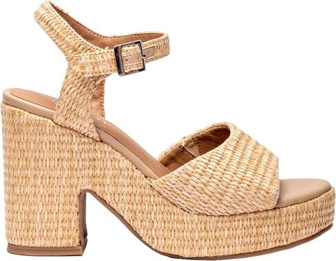 صندل نسائي بكعب من Corkys Footwear Cheers مقاس 10.16 سم in Saudi Arabia