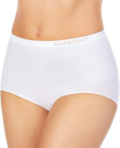 ملابس داخلية نسائية من Ellen Tracy Essentials بدون خياطة مكونة من 4 قطع in Saudi Arabia