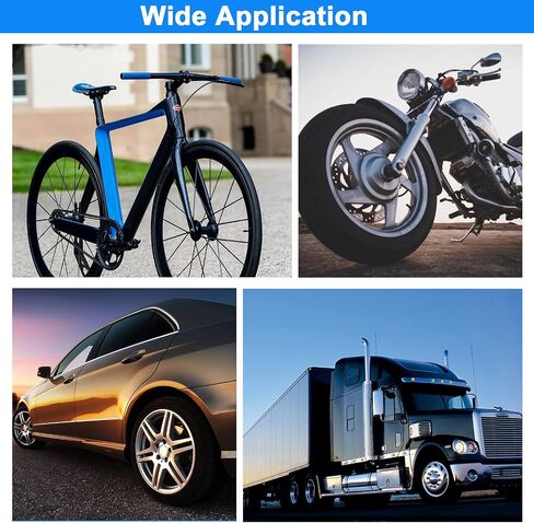 Pencil Tire Pressure Gauge (5-50PSI&10-75PSI), Sealed Zinc Alloy Nozzle and Silvery Aluminum Tube Body, Suitable for Bikes,Cars, Trucks in Saudi Arabia