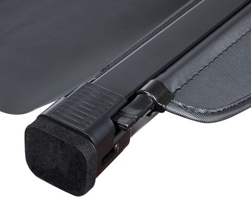 غطاء حمولة حقيبة السيارة الخلفي يناسب Toyota 4runner 2010-2022 2023 2024 غطاء حماية أمان البضائع الخلفي قابل للسحب لجميع الأحوال الجوية مقاوم للماء [إصدار أسود محدث: لا توجد فجوة بين المقعد الخلفي] in Kuwait