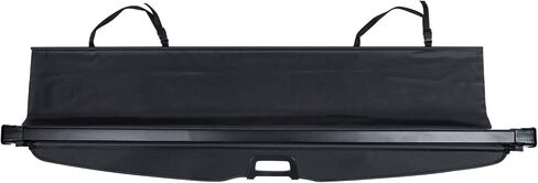 غطاء حمولة حقيبة السيارة الخلفي يناسب Toyota 4runner 2010-2022 2023 2024 غطاء حماية أمان البضائع الخلفي قابل للسحب لجميع الأحوال الجوية مقاوم للماء [إصدار أسود محدث: لا توجد فجوة بين المقعد الخلفي] in Kuwait