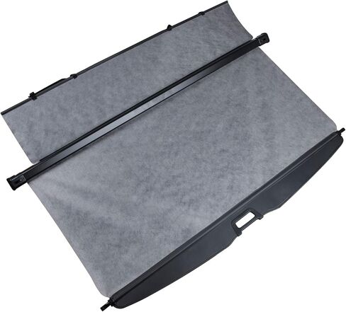 غطاء حمولة حقيبة السيارة الخلفي يناسب Toyota 4runner 2010-2022 2023 2024 غطاء حماية أمان البضائع الخلفي قابل للسحب لجميع الأحوال الجوية مقاوم للماء [إصدار أسود محدث: لا توجد فجوة بين المقعد الخلفي] in Kuwait