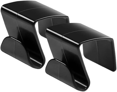 خطافات تخزين ABS، 3 قطع خطافات سيارة لطراز Tesla Y Model 3 ملحقات 2020-2024، صندوق القفازات وشماعات صندوق السيارة، أساسيات داخلية منظمة باللون الأسود in Kuwait