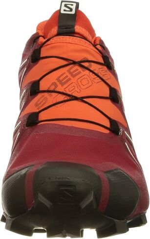 Salomon Speedcross 5 Gore-tex Trail Running Shoes for Men Hiking, Biking Red, 9 in Saudi Arabia