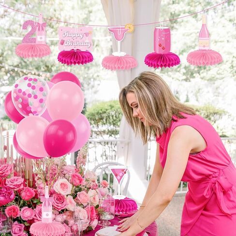 زينة عيد الميلاد الحادي والعشرون لها، زجاجة النبيذ الوردي زينة عيد الميلاد الحادي والعشرون للنساء، مستلزمات الحفلات المركزية لعيد الميلاد الحادي والعشرين السعيد، زينة أغطية الطاولة لعيد الميلاد الحادي والعشرين in Kuwait