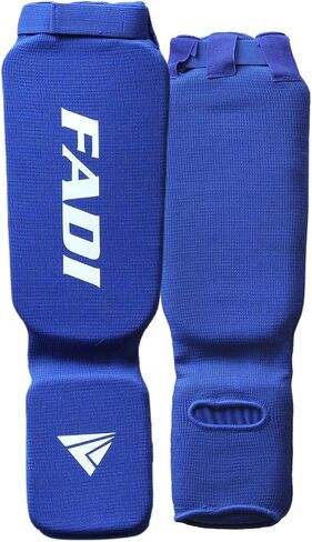 Shin Guards - Professional Leg Protectors for Muay Thai, Kickboxing, MMA, BJJ, Karate, Boxing, Taekwondo - Enhanced Shin Instep Guard for Sparring and Training in Saudi Arabia