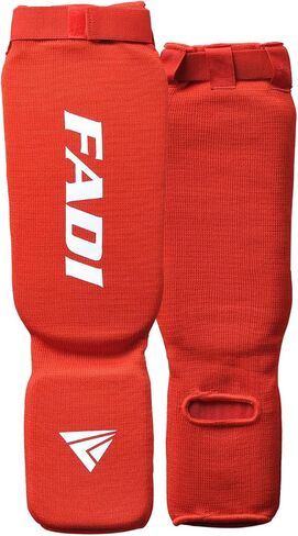 Shin Guards - Professional Leg Protectors for Muay Thai, Kickboxing, MMA, BJJ, Karate, Boxing, Taekwondo - Enhanced Shin Instep Guard for Sparring and Training in Saudi Arabia