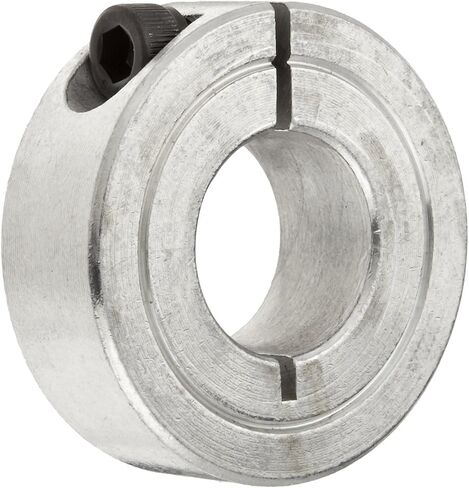 1C-025-S T303 Stainless Steel One-Piece Clamping Collar, 1/4" Bore Size, 11/16" Outside Diameter, #4-40 x 3/8" Set Screw in Saudi Arabia