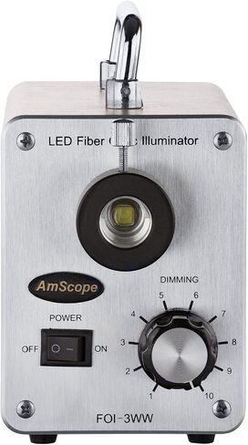 AmScope LED-30W 30W LED Cold Fiber Optic Illuminator in Saudi Arabia