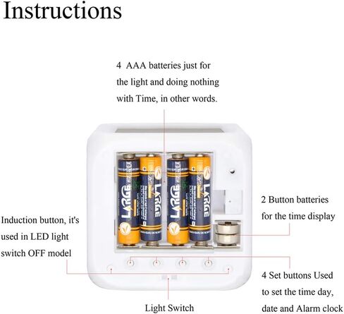 Led Alarm Clock Basketball Fire Design Creative Desk Table Clock Glowing Electronic Colorful Digital Alarm Clock for Unisex Adults Kids Toy Birthday Present in Kuwait