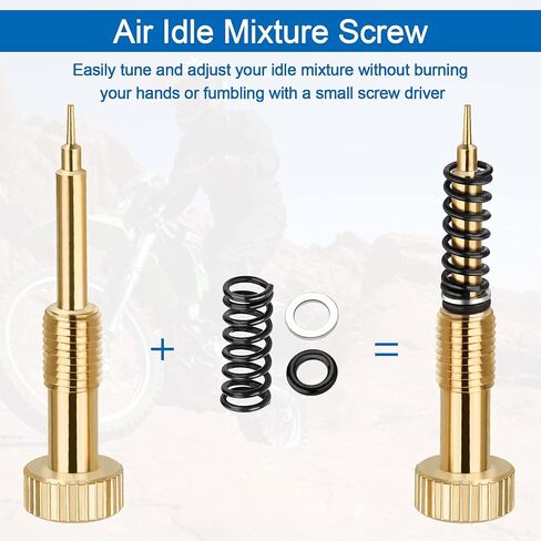 مجموعة PAGOW 2sets Pro Carb Rebuild Kit، طقم برغي خليط وقود الهواء، من أجل Keihin CV CVK Carbs، Harley Big Twin 1990-1999، Twin Cam 1999-2006 & Sportster XL 883 1200 1988-2006 in Saudi Arabia