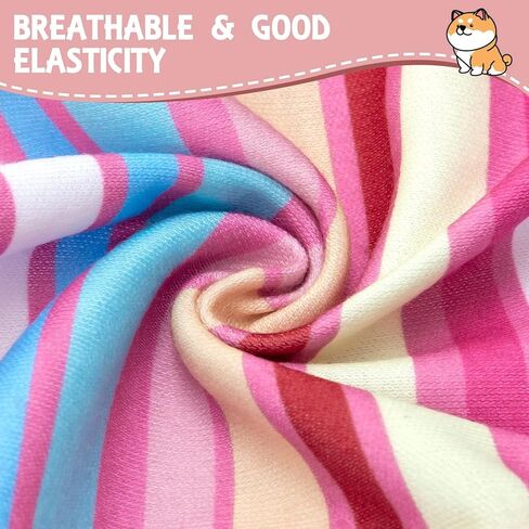 قمصان عيد الفصح للكلاب - 4 قطع سترة خفيفة الوزن للكلاب الصغيرة والمتوسطة، قمصان للحيوانات الأليفة قابلة للتنفس، ملابس ناعمة للكلاب الصغيرة والمتوسطة in Kuwait