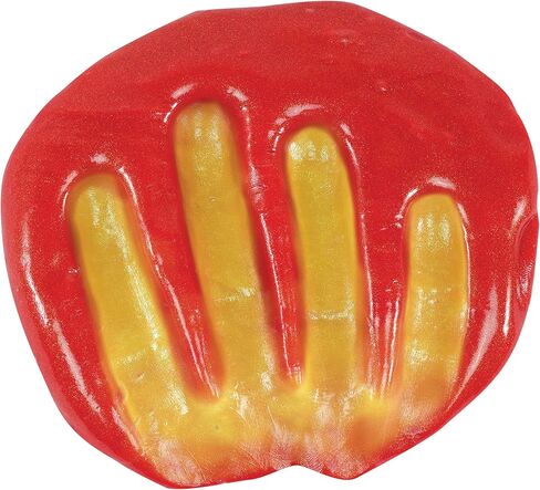 Crazy Aaron's Color Changing Putty - 4" Firestorm Hypercolor - Red and Yellow Color Changing with Heat, Never Dries Out (90 G) in Saudi Arabia
