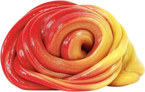 Crazy Aaron's Color Changing Putty - 4" Firestorm Hypercolor - Red and Yellow Color Changing with Heat, Never Dries Out (90 G) in Saudi Arabia