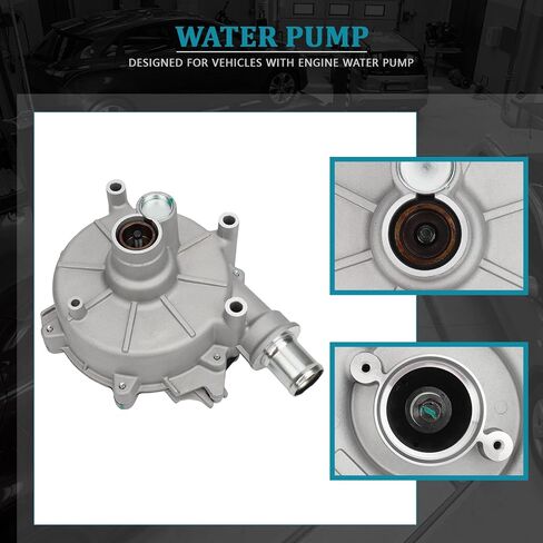 مضخة مياه محرك IRONTEK مناسبة لسيارات Ford (2005-2007 Five Hundred/Freestyle)، لسيارة Mercury 2005-2007 Montego #1259050 14351223 in Saudi Arabia