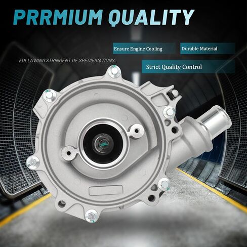 مضخة مياه محرك IRONTEK مناسبة لسيارات Ford (2005-2007 Five Hundred/Freestyle)، لسيارة Mercury 2005-2007 Montego #1259050 14351223 in Saudi Arabia