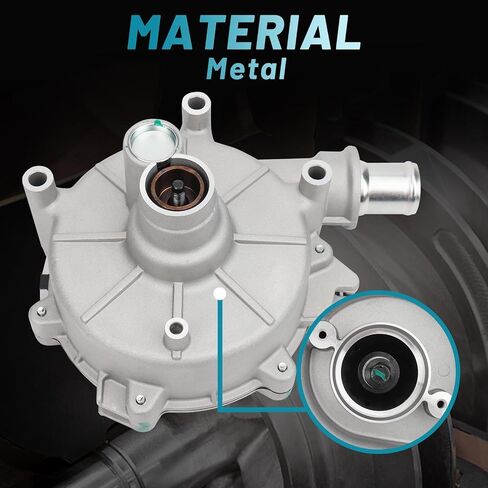 مضخة مياه محرك IRONTEK مناسبة لسيارات Ford (2005-2007 Five Hundred/Freestyle)، لسيارة Mercury 2005-2007 Montego #1259050 14351223 in Saudi Arabia