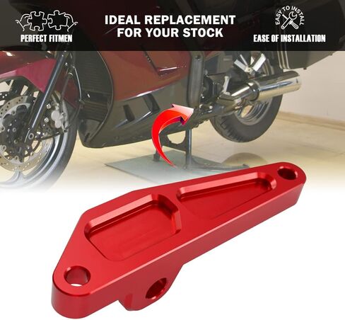 استبدال قوس القدم الأحمر الأمامي الأيسر لـ Kawasaki 1986-up ZG1000 ZG 1000 Concours 34003-1259 in Kuwait