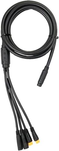 Electric Bike JULET 8 PinWaterproof 1T4 Cable Extension Cable Motor Ebrake Throttle Display 1 to 4 2Pin 3Pin 5Pin ​Ebike Conversion Kit in Saudi Arabia
