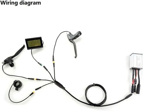 Electric Bike JULET 8 PinWaterproof 1T4 Cable Extension Cable Motor Ebrake Throttle Display 1 to 4 2Pin 3Pin 5Pin ​Ebike Conversion Kit in Saudi Arabia