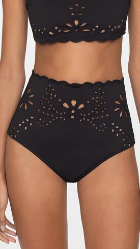 Sea Women's LIAT Embroidery High Waisted Bikini Bottoms in Saudi Arabia