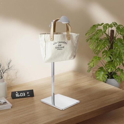 3 Pack Purse Display Stand Sliver Stainless Steel Handbag Display Stand with Adjustable Height, Handbag Holder Stand for Home, Store, Boutique, Counter in Saudi Arabia