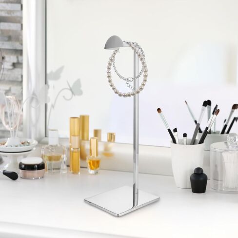 3 Pack Purse Display Stand Sliver Stainless Steel Handbag Display Stand with Adjustable Height, Handbag Holder Stand for Home, Store, Boutique, Counter in Saudi Arabia