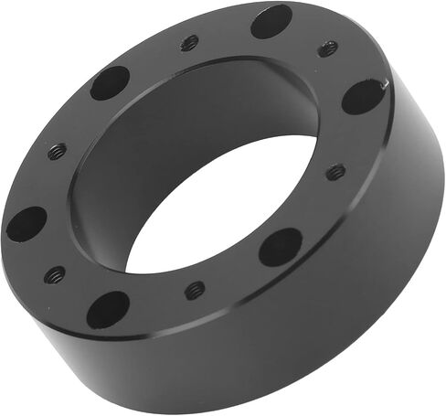1In Steering Wheel Spacer, 6 Hole Hub Aluminum Alloy Steering Wheel Hub Pad Heighten Increased Pad Adapter Universal in Saudi Arabia