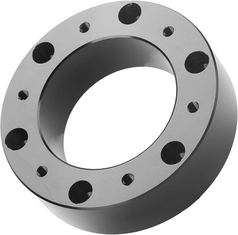 1In Steering Wheel Spacer, 6 Hole Hub Aluminum Alloy Steering Wheel Hub Pad Heighten Increased Pad Adapter Universal in Saudi Arabia