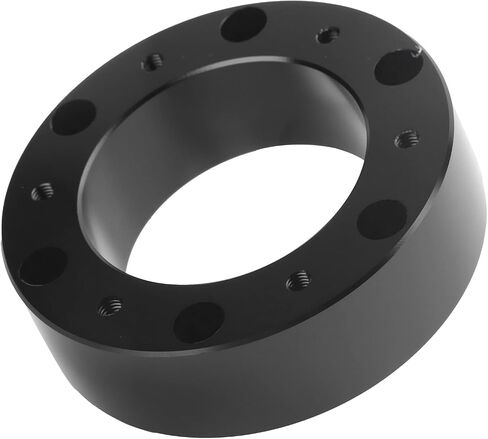 1In Steering Wheel Spacer, 6 Hole Hub Aluminum Alloy Steering Wheel Hub Pad Heighten Increased Pad Adapter Universal in Saudi Arabia