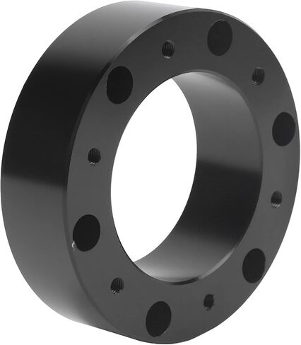 1In Steering Wheel Spacer, 6 Hole Hub Aluminum Alloy Steering Wheel Hub Pad Heighten Increased Pad Adapter Universal in Saudi Arabia