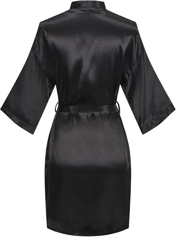 Women Short Kimono Robe Bride Bridesmaid Kimono for Wedding Party Bridal Sleepwear Getting Ready in Saudi Arabia