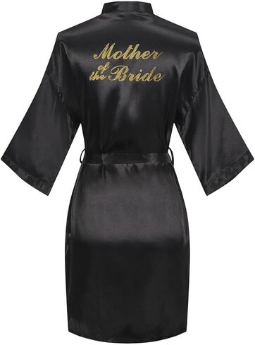 Women Short Kimono Robe Bride Bridesmaid Kimono for Wedding Party Bridal Sleepwear Getting Ready in Saudi Arabia