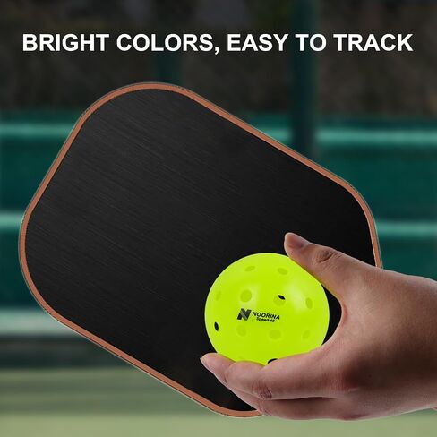 Pickleball Balls, Outdoor Pickleballs USAPA Approved, NO-Crack, Seamless Pickleballs, 6 or 12 Pack Pickle Balls with Pickleballs Bag in Saudi Arabia