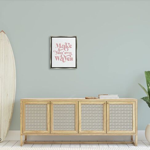 Stupell Industries Make Your Own Waves Groovy Patterned Stripes, Design by Daphne Polselli in Saudi Arabia