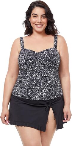 Profile by Gottex Women's Bash Full Figure Tankini in Saudi Arabia