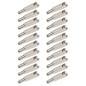 20pcs Mini Snap Links M2 Thread Clip Self-Locking Metal Clevis Clips Fixing Wing for Remote Control Model Airplanes Electric Plane