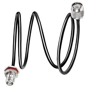 TNC Cable RG58 TNC Male to TNC Female Extension Cable Low Loss 32.8ft (10M) TNC Coax Cable for Wireless Antenna Ham Radio