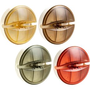 SUPVOX 4pcs Cable Winder Cord Organizer Retractable Cable Winder Portable Charger Cord Holder Retractable Cable Reels Small Winder Case for USB Cable Headset Cord Wire Charger Cable