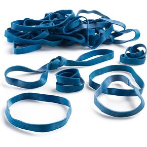 Rubber Bands - #64 Size - Blue Rubberbands - 1LB/250 Count