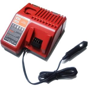 EAGLEWING Replace of Milwaukee Electric Tools Corp 48-59-1810 Vehicle Charger,The car Battery Charger compailble with M12/12V M14/14V M18/18V Battery