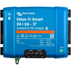 Victron Energy Orion-Tr Smart 24/24-Volt 17 amp 400-Watt DC-DC Charger Isolated (Bluetooth)