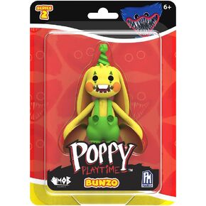 Poppy Playtime - Bunzo Bunny Action Figure (5" Tall Posable Figure, Series 2)