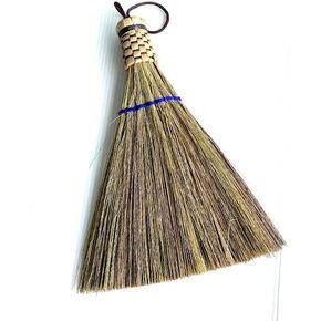 7.5 inch Overall Tall of Small Duster Brush Broom Handmade for Sweeping Table, PC, Keyboard Dirt dust