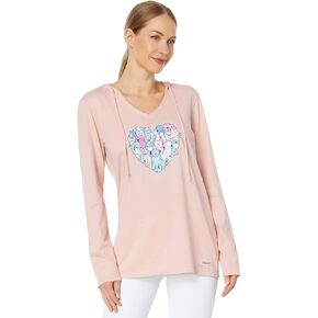Life is Good Long Sleeve Crusher-Lite™ Hooded Tee