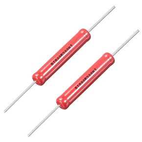 uxcell 5W Power Rating 200M Ohm High Voltage Glass Glaze Film Resistor 2 Pcs