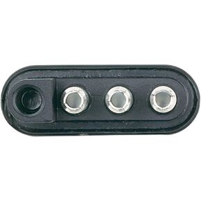 Hopkins Towing Solutions 48105 4 Wire Flat Trailer End Connector with Splice Connectors